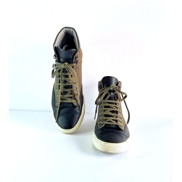 TCG Bomber Jacket Green Canvas Mid Top Zipper Lifestyle Sneakers Shoes Sz 44 11 main image 6